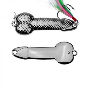 Zanlure 1pc 7g 15g 28g 36g Metal Spinner Spoon Lure Fishing Lure with Feather Hook Sea Fishing Freshwater Fishing