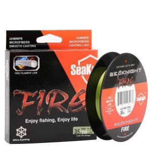 SeaKnight FIRE Fishing Line 150M Fire Filament Line Ultra-Casting Smooth Super PE Line Floating Line