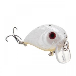 ZANLURE 1pc 5cm 8g Wobbler Fat Crankbait Fishing Lure Artificial Bass Hard Bait Fishing Tackle