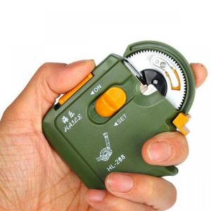 ZANLURE ABS Black Green Electric Fishing Hook Tier Automatic Tying Fishing Hook Device