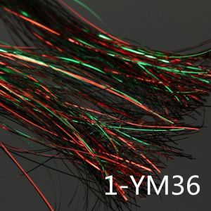 ZANLURE 150PCS 18Colors Lure Tying Making With Crystal Flash Fly Tying Material