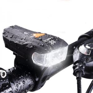 shopping אופניים, קורקינט וציוד רכיבה XANES SFL-01 600LM XPG + 2 LED Bicycle German Standard Smart Sensor Warning Light Waterproof Bike Front Light Headlightt Flashligh