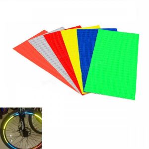 shopping אופניים, קורקינט וציוד רכיבה Bike Bicycle Wheel Rims Reflective Stickers Luminous