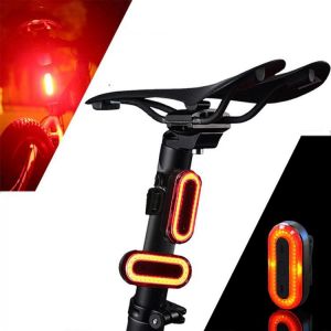 XANES STL03 100LM IPX8 Memory Mode Bicycle Taillight 6 Modes Warning LED USB Charging 360&deg; Rotation Bike Light