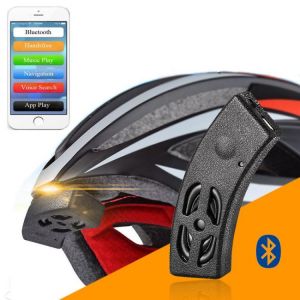 ROCKBROS Smart bluetooth Helmet Audio Riding Bicycle Bell Speaker Hands Free Phone Call Voice Navigation Waterproof IP54