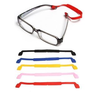 shopping אופניים, קורקינט וציוד רכיבה Elastic Silicone Glasses Neck Cord Sunglasses Strap