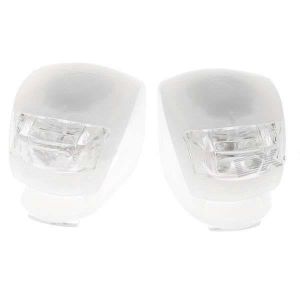 shopping אופניים, קורקינט וציוד רכיבה Bike LED 3 Mode Fog Light White With 2 CR2032 battery