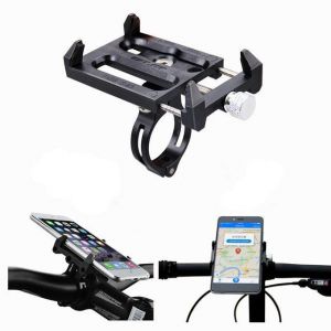 GUB G-83 Anti-Slip Universal Bicycle 3.5-6.2inch Phone Holder Mount Bracket for Smart Mobile Phone Handlebar Clip Stand