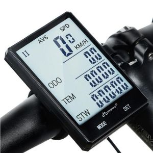 INBIKE CX-9 2.8'' Large Screen Bicycle Computer Wireless Green Backlight Rainproof Speedometer Odometer Stopwatch