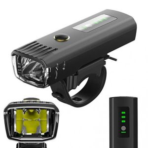 XANES SFL12 650LM LED German Standard Smart Light Sensor Mountain Road Bike Bicycle Light Anti-glare Design USB Rechargeable Water