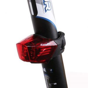 Easydo German K-MARK Certificate Breathable Bicycle Taillight 3 Modes Cycling Bike LED Safety Warning Rear Light USB Chargeable Fl