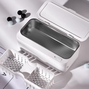 EraClean 450ml 45000HZ Mini Ultrasonic Cleaner Watch Eyeglasses Cleaner Tool Intelligent Control Ultrasonic Cleaner From Xiaomi Yo