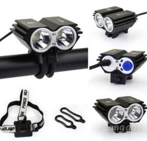 2xCREE  U2 LED Cycling Bike Headlight Headlamp Front Light