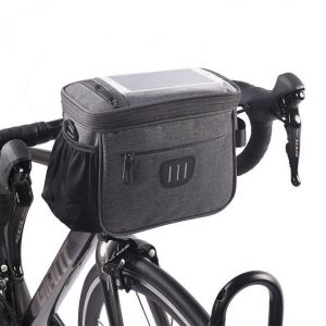 5L Waterproof Bicycle Handlebar Bag MTB Road Bike Front Bags Bike Head Frame Rear Basket Scooter Storage Bag Cycling Accessories