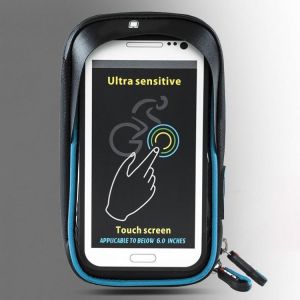 WHEEL UP Rainproof Bike Handlebar Touchscreen Phone Bag Case Cell Phone Holder MTB Frame Pouch Bag