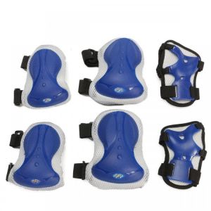 6Pcs/Set Outdoor Sports Adult Knee Elbow Wrist Guard Pad Protectors Safety Gears Skateboard Training Tools For Skating Blading Cyc
