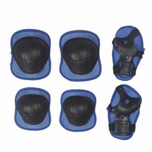BIKIGHT 6pcs/set Children Sports Protective Gear Safety Knee Elbow Palm Guards Equipment For Bike Cycling