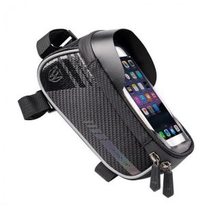 WHEEL UP Bicycle Bag Front Frame MTB Bike Bag Waterproof Touch Screen Top Tube 6-7.2 Inch Phone Bag Case Cycling Accessories