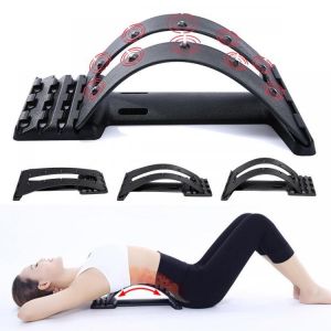 shopping כושר KALOAD Enhanced Edition Back Massage Stretcher Back Support Sport Fitness Cervical Lumbar Vertebrae Correction