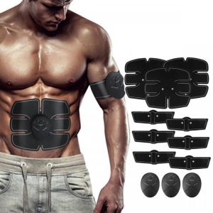 shopping כושר KALOAD 12PCS EMS Arm Abdominal Muscle Trainer Body Beauty ABS Stimulator