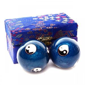 shopping כושר Chinese Health Ball Daily Exercise Stress Relief Handball Therapy Massager Balls