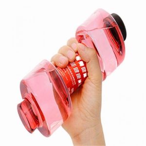 shopping כושר 550ml Portable Dumbbell Yoga Dumbbell Water Bottle Leak-proof Cup