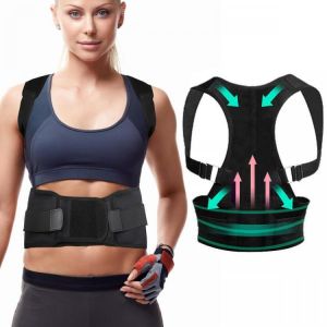 CHARMINER&reg; Back Support Straight Posture Corrector Shoulder Back Trainer Fitness Protective Gear