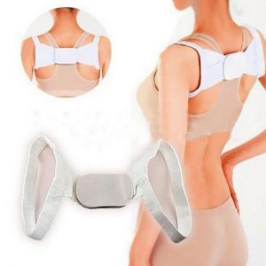 KALOAD Polyester Adjustable Back Support Belt Breathable Chest Belt Girls Women Shoulder Humpback Corrector
