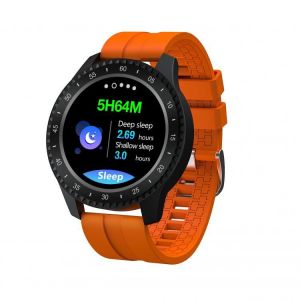 XANES&reg; F17 1.54'' Full Touch Screen IP68 Waterproof Smart Watch Heart Rate spO2 Monitor Multiple Languages Sport