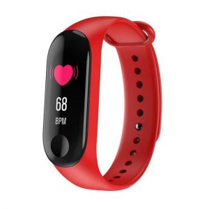 XANES M3D 0.96" OLED Color Screen IP67 Waterproof Smart Bracelet Pedometer Heart Rate Blood Pressure Monitor Fitness Smar