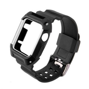 KALOAD 38/42mm Width TPU iWatch Replacement Strap Band Shock-proof Protective Case For Apple Watch 1/2/3