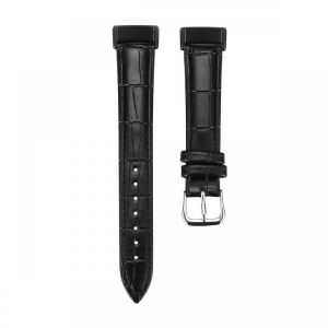 KALOAD Classic Genuine Leather Wristband Strap Watch Band for Fitbit Charge 3 Smart Watch