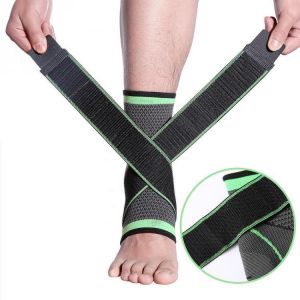 KALOAD 1PC Breathable Ankle Support Anti Fatigue Compression Basketball Sports Ankle Guard Fitness Protective Gear