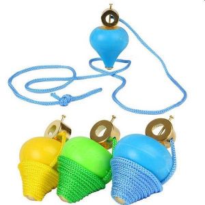 5 x 8.5cm Swing Rope Gyro Brokered Puzzle Traditional Nostalgic Toys Children&#039;s Toys Stall Gyroscope Baby Toys