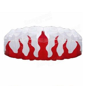 Braided Line Soft plus material Parachute Flame Sports Beach Kite