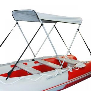 Waterproof Boat Bimini Top Folding Canopy Aluminium Alloy Rear Ship UV Tent Sunshade