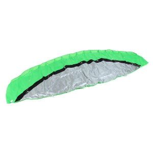 2.5m Huge Frameless Stunt Parafoil Flying Kite Dual Lines Control with 30m Line + 1 Line Board