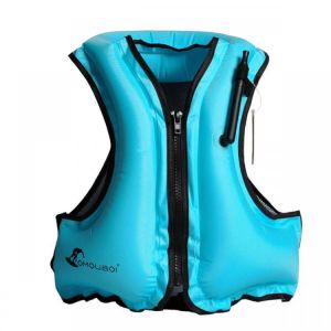 Manual Inflatable Life Jacket Sailing Boating Snorkeling Vest Swimming Survival Max Load 200kg