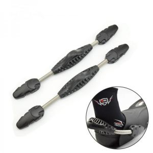 KEEP DIVING Stainless Steel Spring Shoelaces Rubber Flippers Shoelace Diving Equipment-M/L
