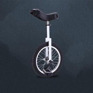 Outdoor 16/20 Inch Monocycle Athletics Balanced Bike Children Adult Bicycle Single Wheel