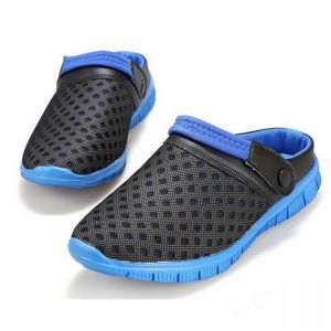 IPRee&trade; Plus Size Outdoor Mesh Slippers Breathable Sandals Summer Beach Casual Lazy Shoes