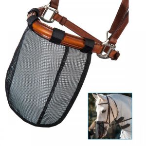 Mesh Horse Nose Mask Breathable Detachable Fly Mask Mosquito Proof Horse Face Cover Equestrian Supplies