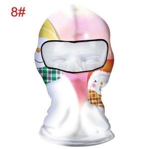 Christmas Face Mask Christmas Winter Skiing Cap Cycling CS Hat