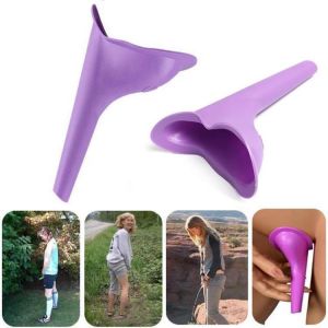 shopping מזוודות וציוד לטיולים ארוכים IPRee&reg; Portable Outdoor Female Urinal Toilet Soft Silicone Travel Stand Up Pee Device Funnel