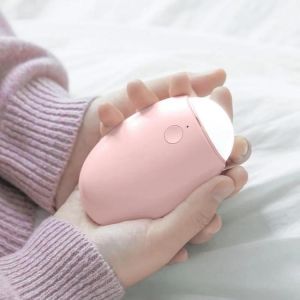 SOLOVE 3 In 1 Hand Wamer USB Rechargeable Mini Heater 3600mAh Power Bank LED Night Light from Xiaomi Youpin