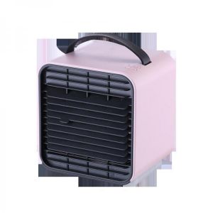shopping מזוודות וציוד לטיולים ארוכים IPRee&reg; Portable Mini Air Cooler Fan Air Conditioniner USB LED Desktop Wind Cooling Fan Anion Purifier Humidifier