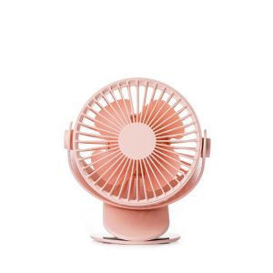 Jordan&amp;Judy Clip-on USB Table Desktop Fan 720&deg; Rotatable 3 Modes Wind Speed Cooling Fan Outdoor Travel