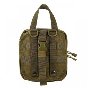 Outdoor Tactical Molle Bag Emergency Survival First Aid Belt Nylon Pouch