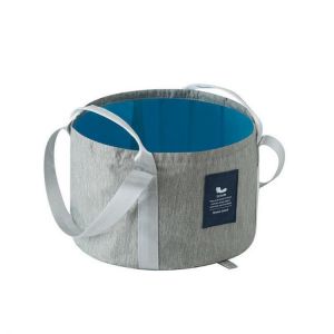 IPRee&reg; 13.2L Folding Basin Bucket Portable Washbasin Camping Travel Washing Bucket Bag
