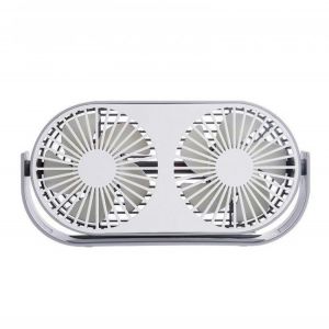 Xmund XD-AQ20 5V USB Double-head Table Desktop Fan 3 Modes Wind Air Cooler 360&deg; Rotating Aromatherapy Electric Fan Outdoor
